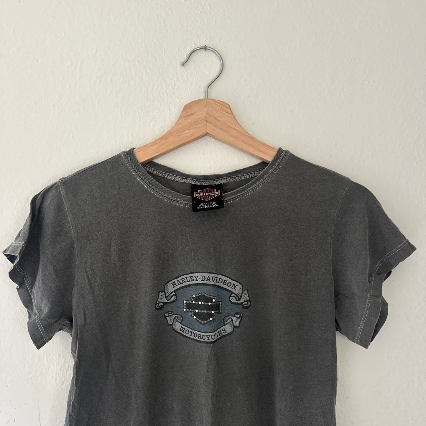 Y2K Women’s Harley Faded Wings Tee Size S