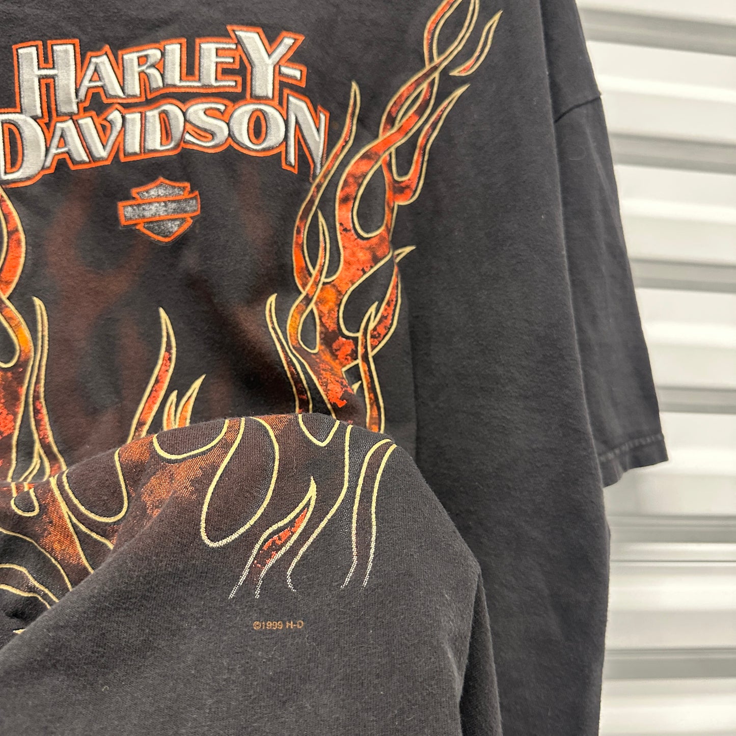 Harley V Twin Flame Tee Size XXL