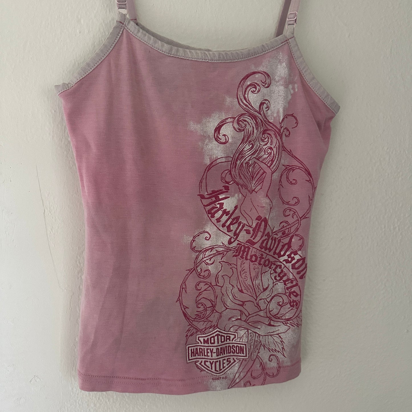 Y2K Women’s Harley Pink Tank Top Size S