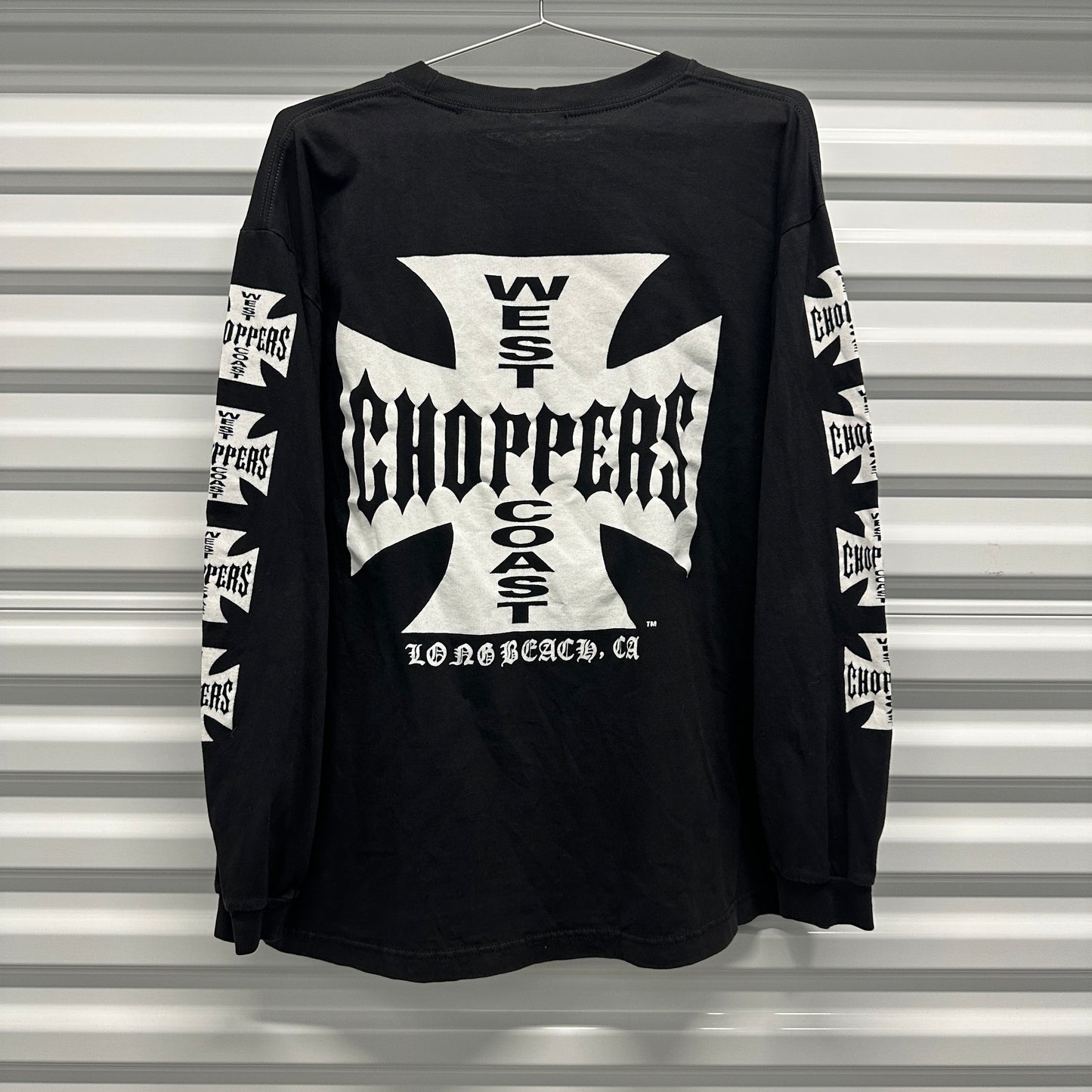 West Coast Choppers Logo Longsleeve Shirt Size L