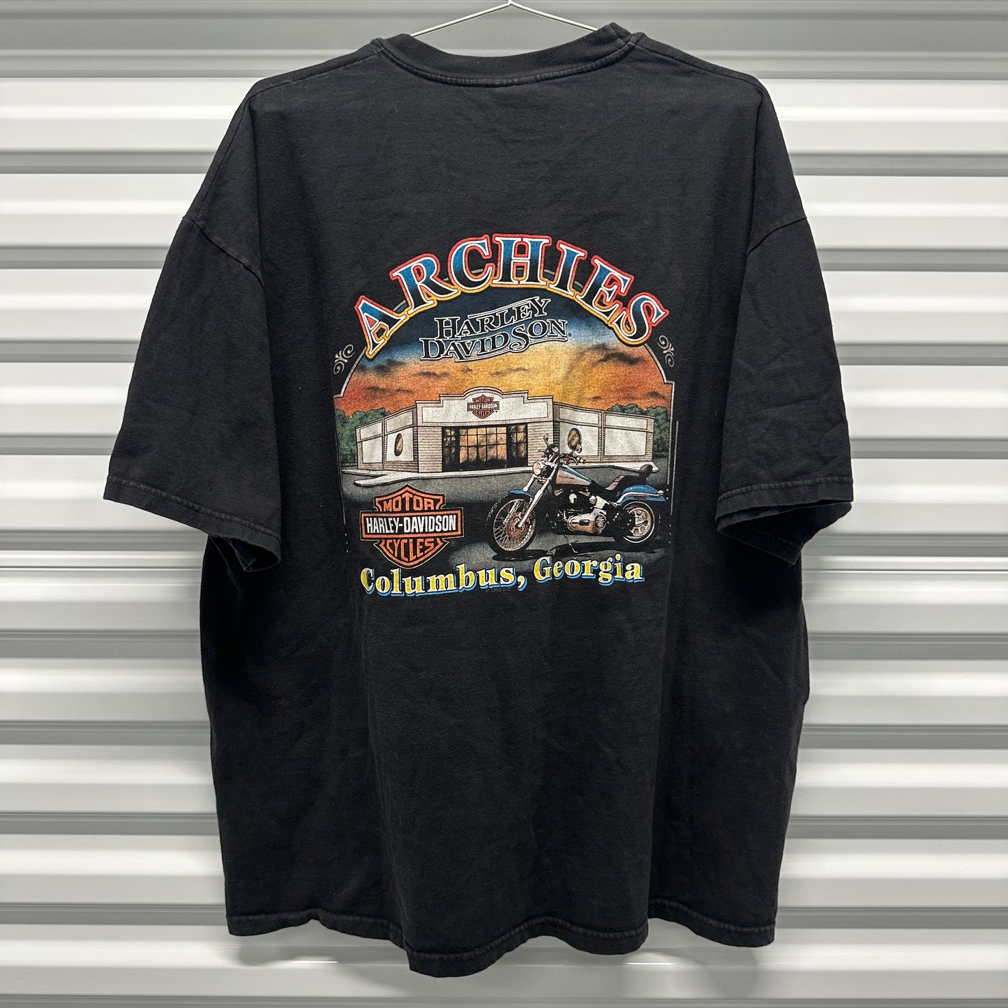Harley V Twin Flame Tee Size XXL