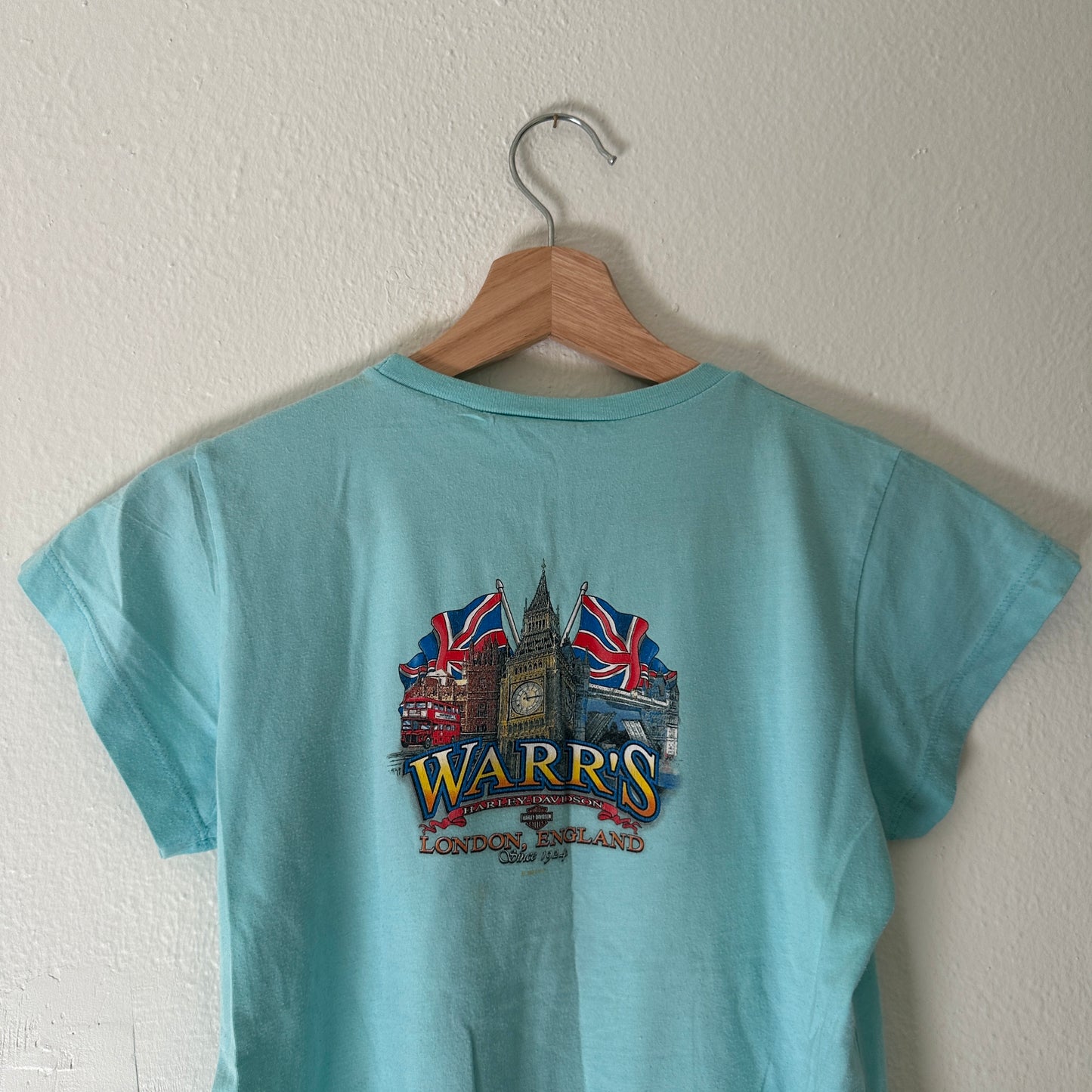 Y2K Women’s Harley Rocks England Tee Size S