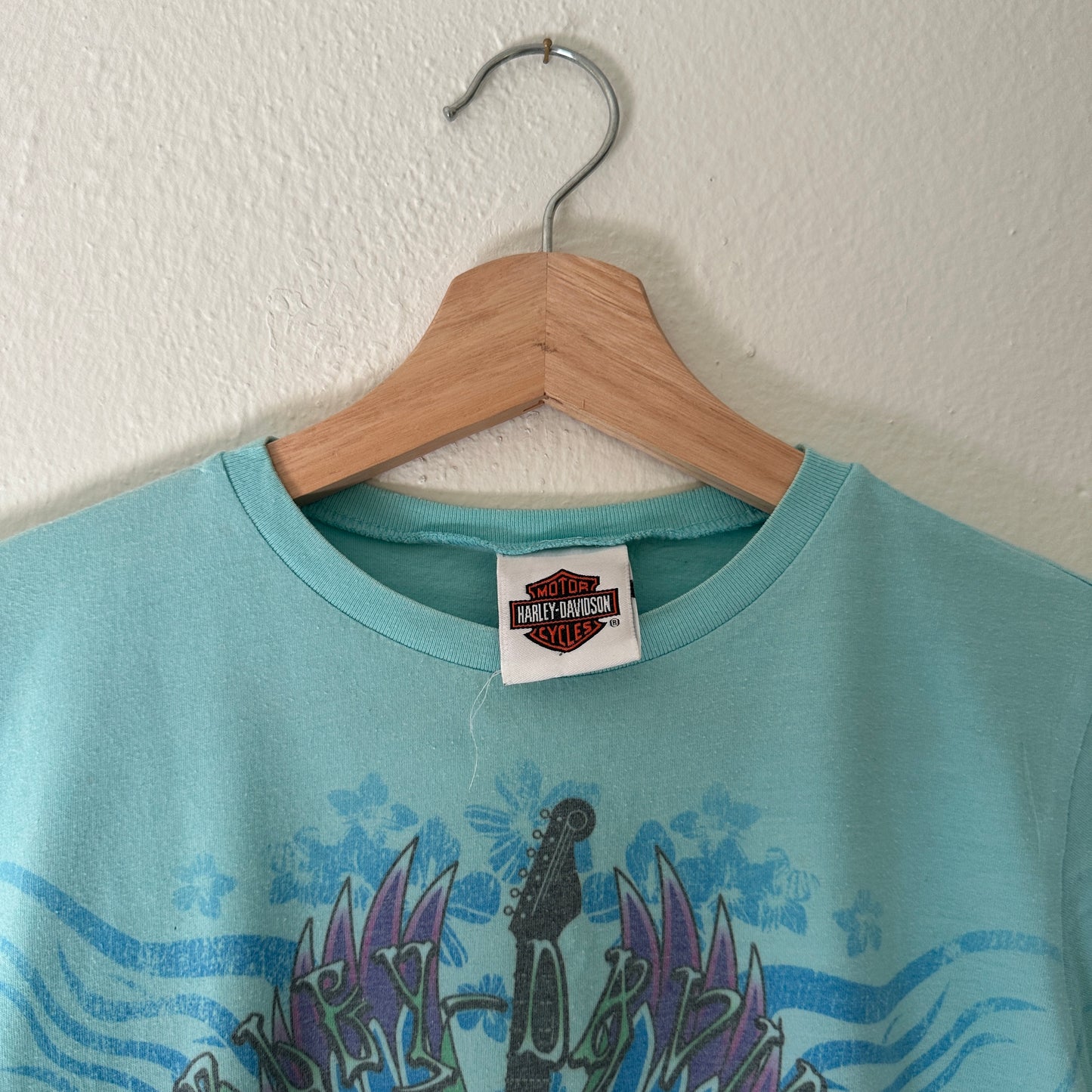 Y2K Women’s Harley Rocks England Tee Size S