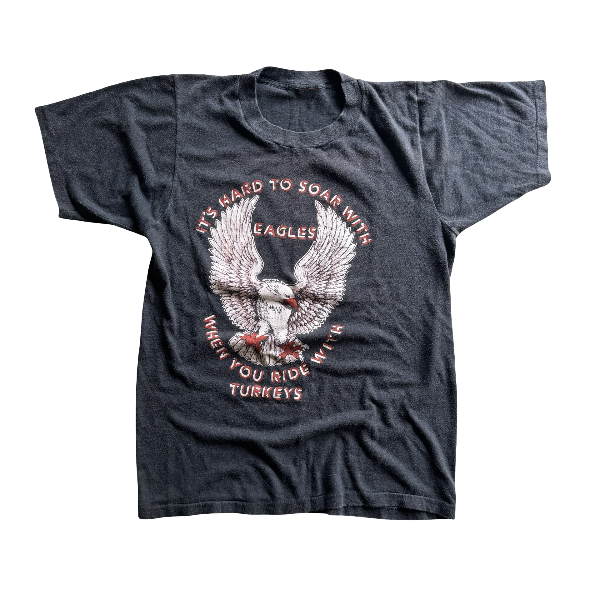 80’s Harley “When You Ride With Turkeys” Tee Size M