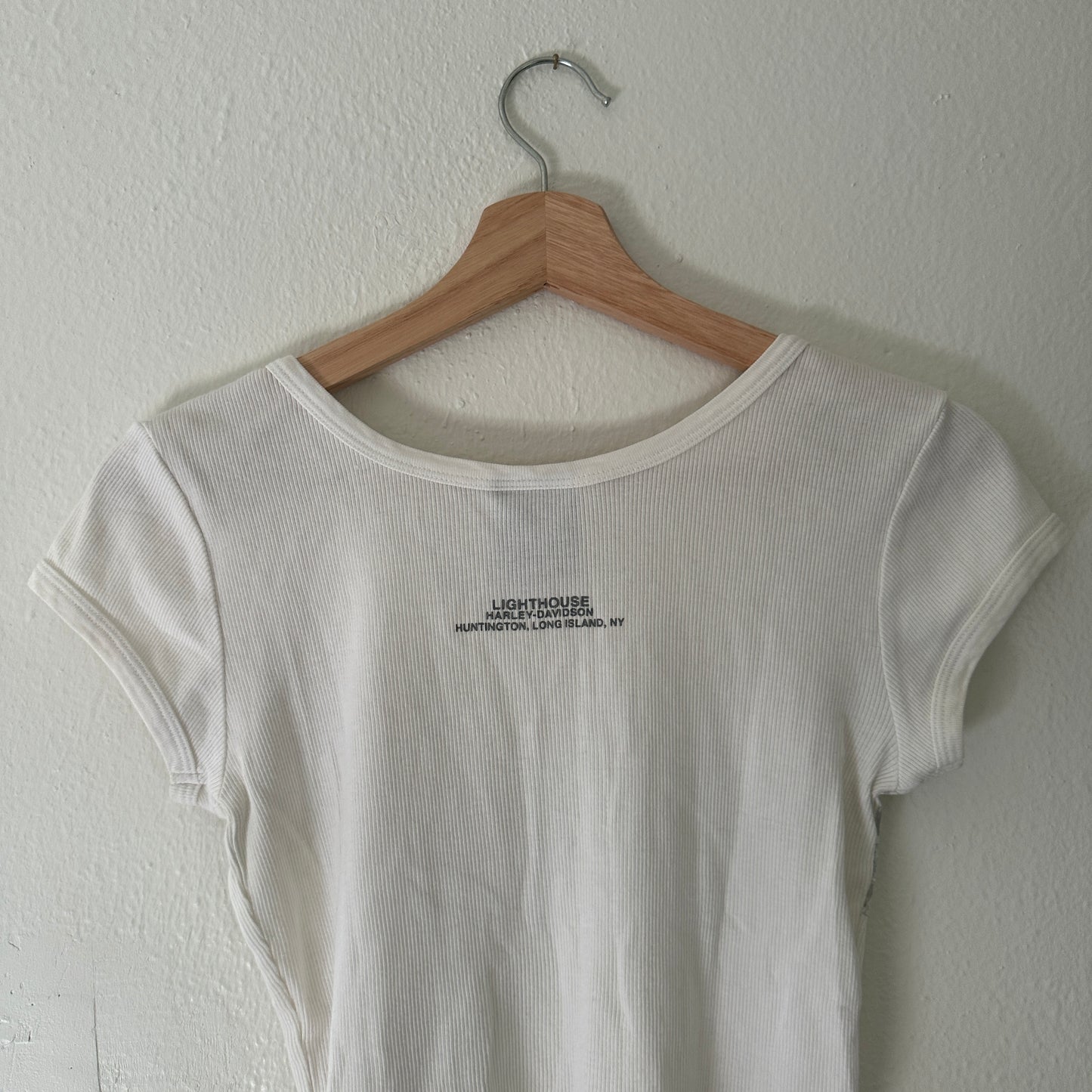 Y2K Women’s Harley Flower Heart Button Top Size S