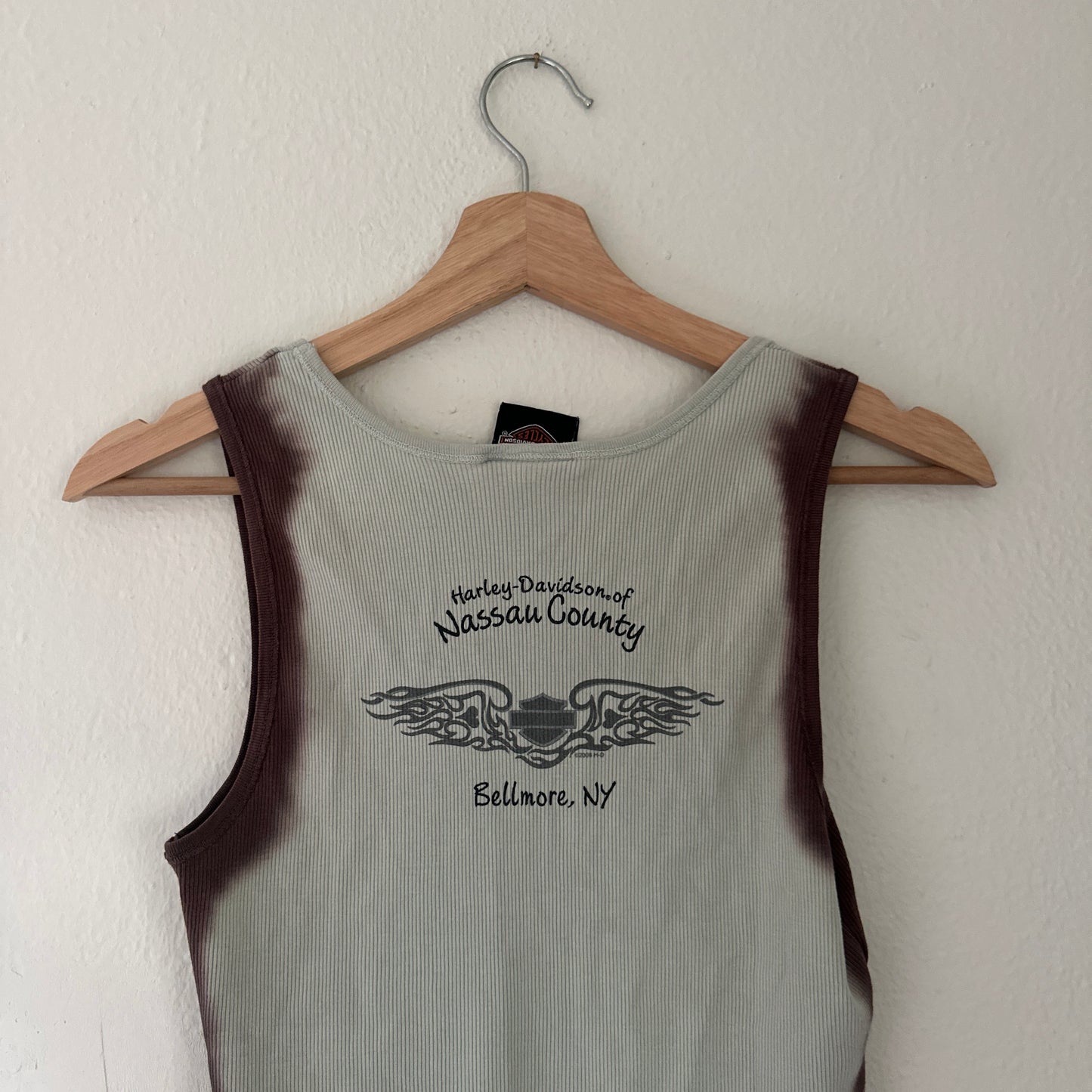 Y2K Women’s Harley Wing Emblem Tank Top Size L