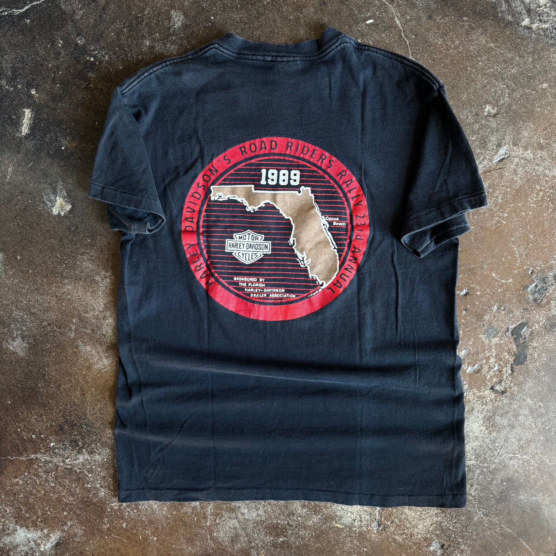 80’s Unleash the Legend Eagle Harley Tee (L)