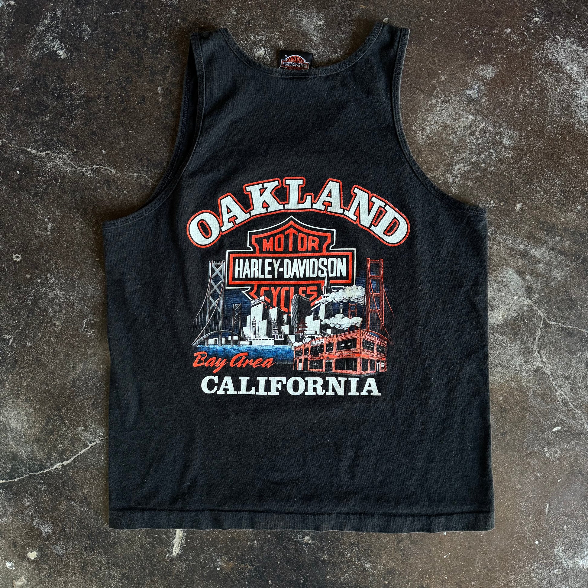 90’s Harley Tiger “Chain The Power” Tank Top (M)