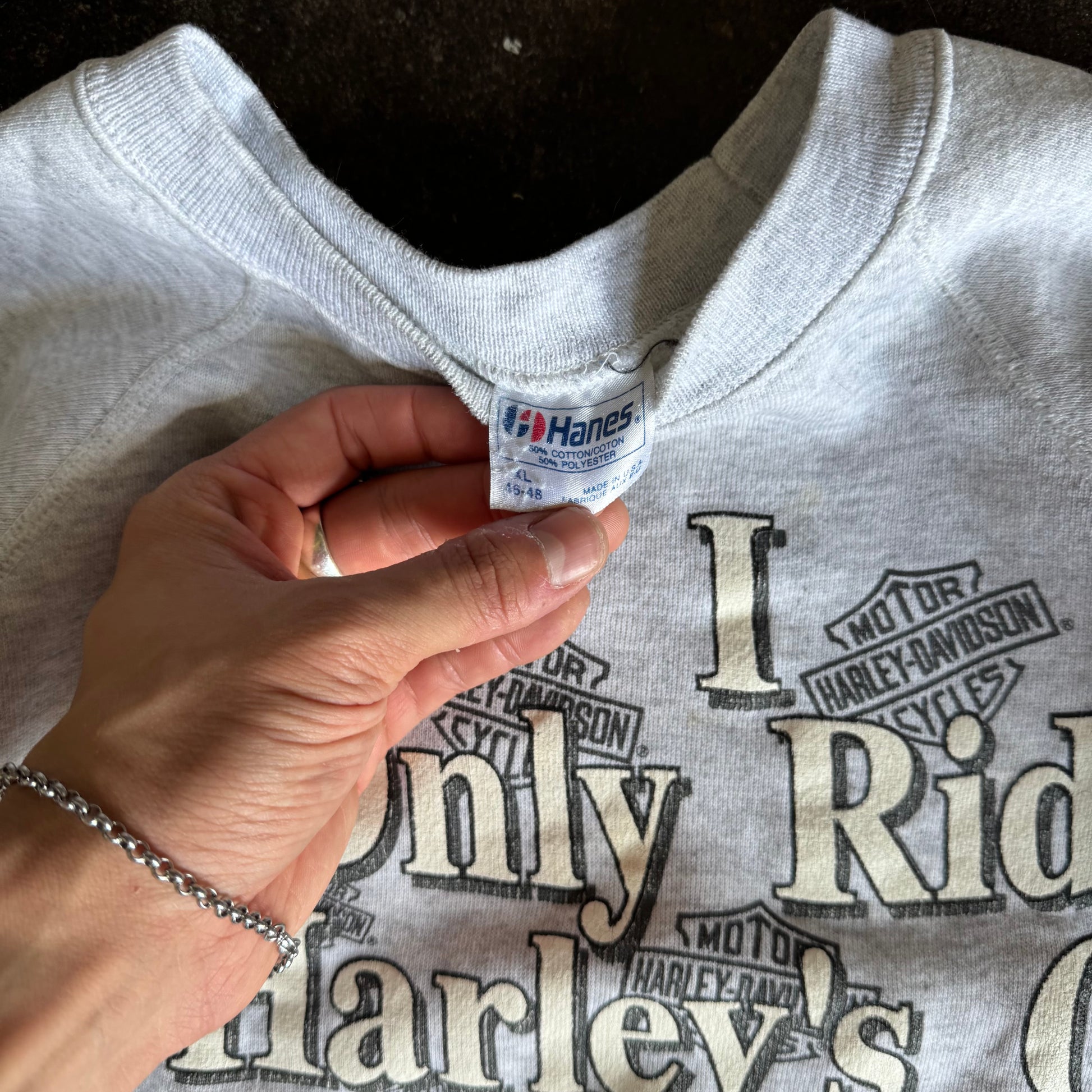80’s Harley “Days That End In Y” Sweatshirt (L)