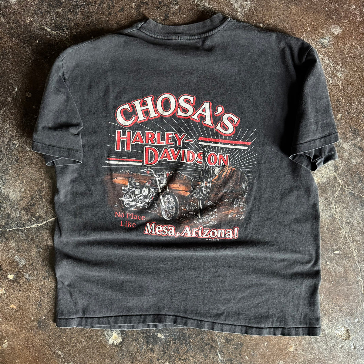 90’s Harley Santa Hark The Engine Roars Tee (XL)