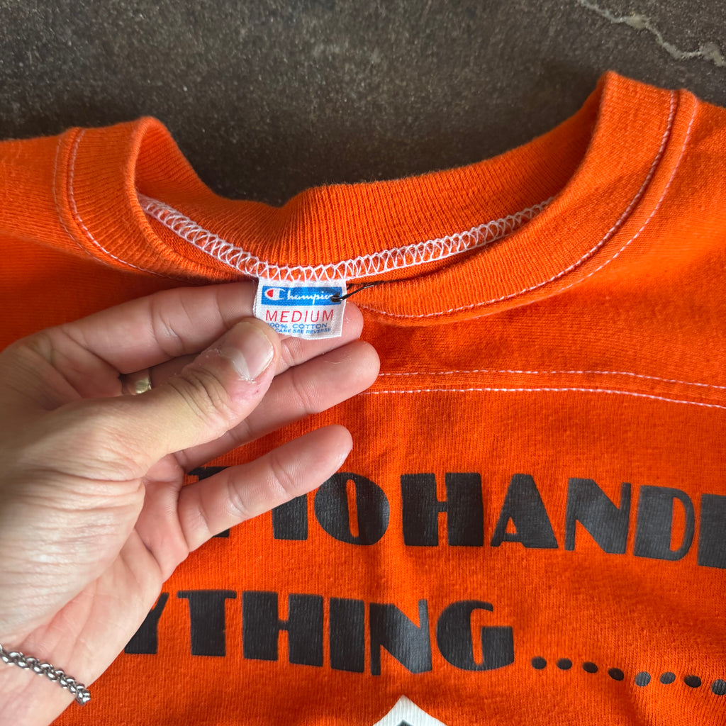70’s Champion Harley Racing Jersey “Built to Handle” Tee (M/L)