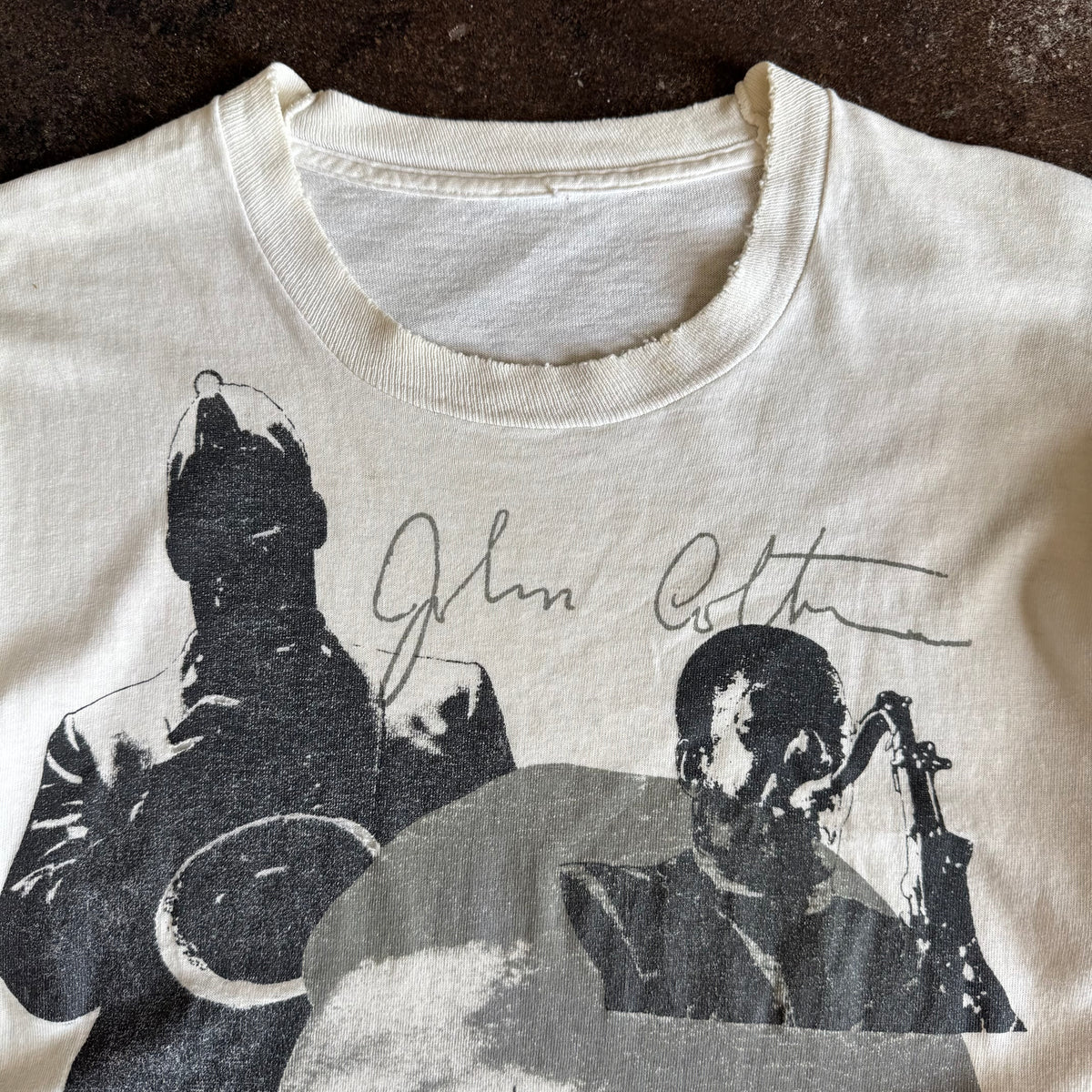80’s John Coltrane Gear Ink Jazz Tee (L)
