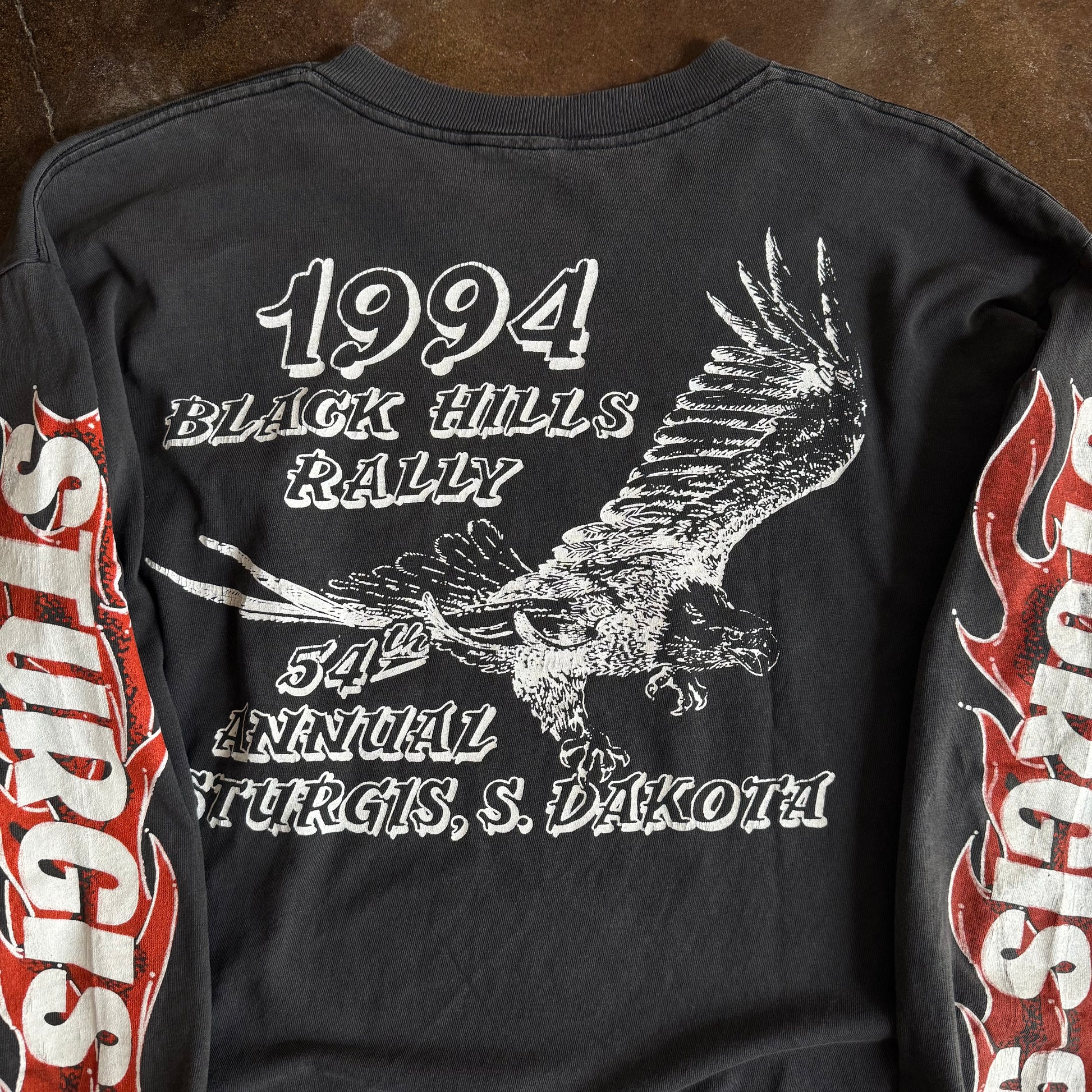 90’s Sturgis Rally Big Flame Longsleeve (L/XL)