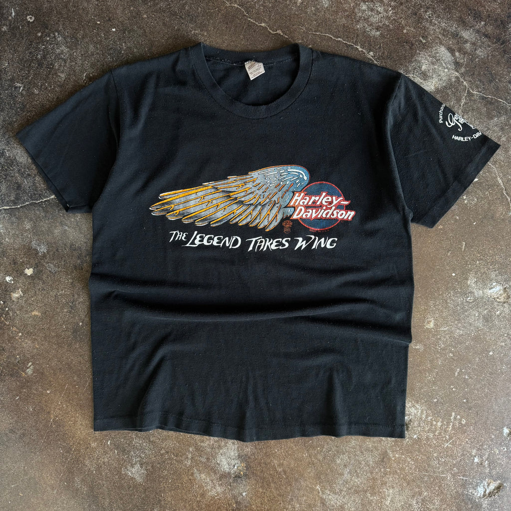 80’s Harley Legend Takes Wing Tee (L)