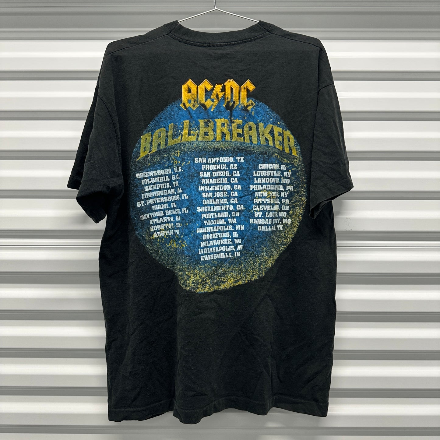 90’s AC/DC Ballbreaker Faded Band Tour Tee Size XL