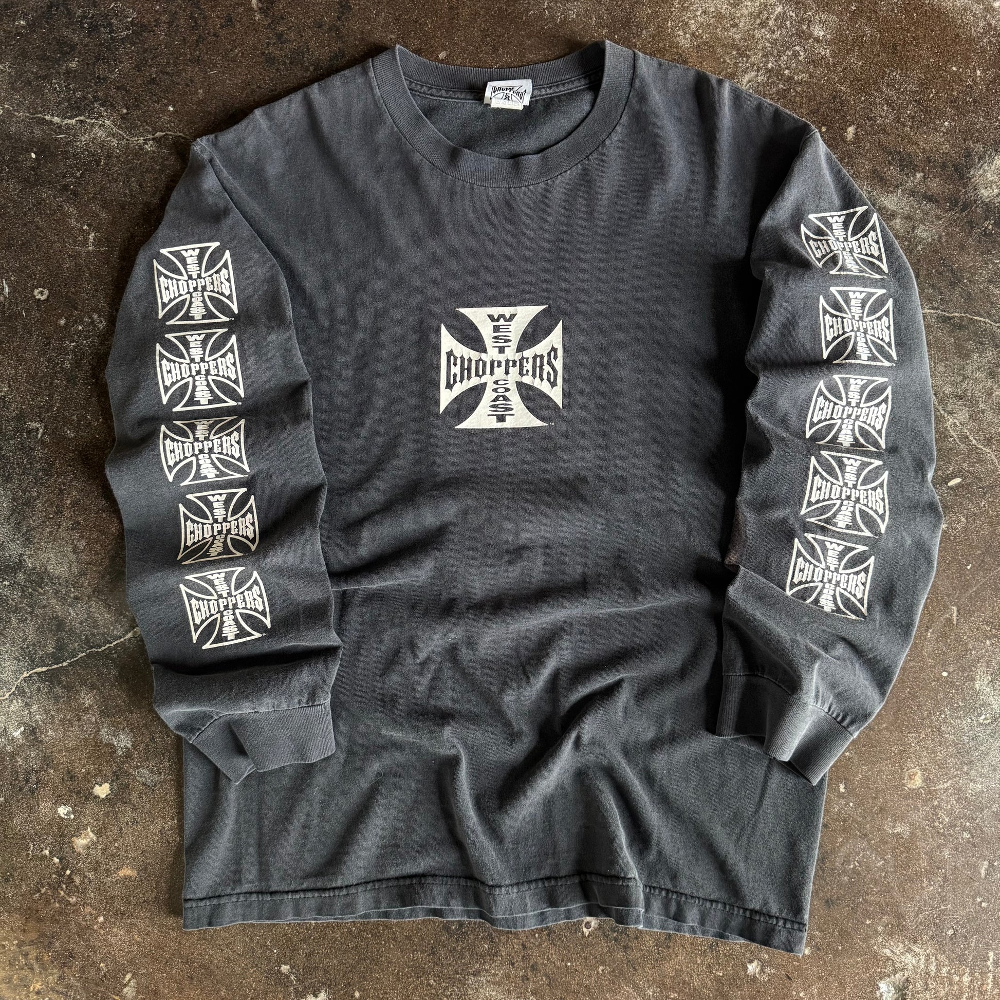 Y2K West Coast Choppers Emblem Longsleeve (L)