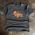 Y2K Harley Tribal Flames Sun Faded Tee (XL)