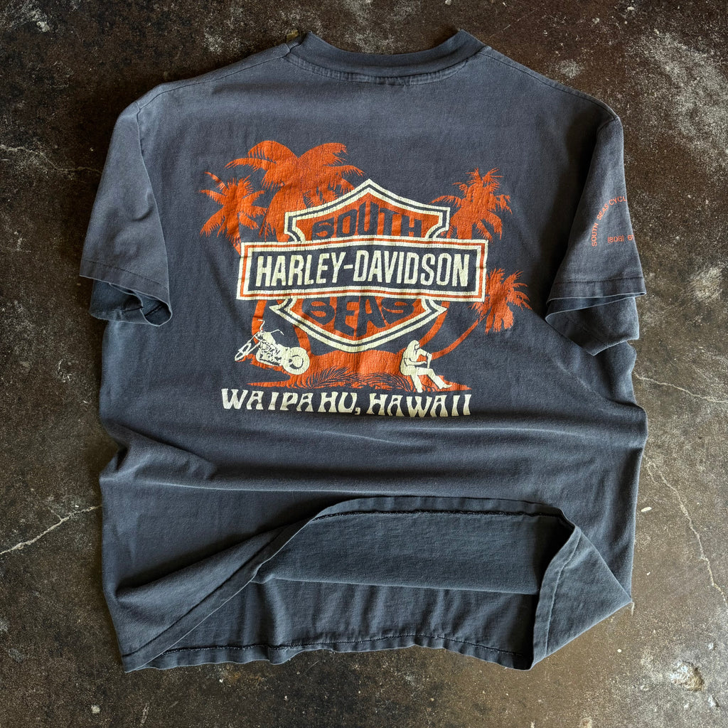 80’s Harley Hawaii Sun Faded Tee (XL)