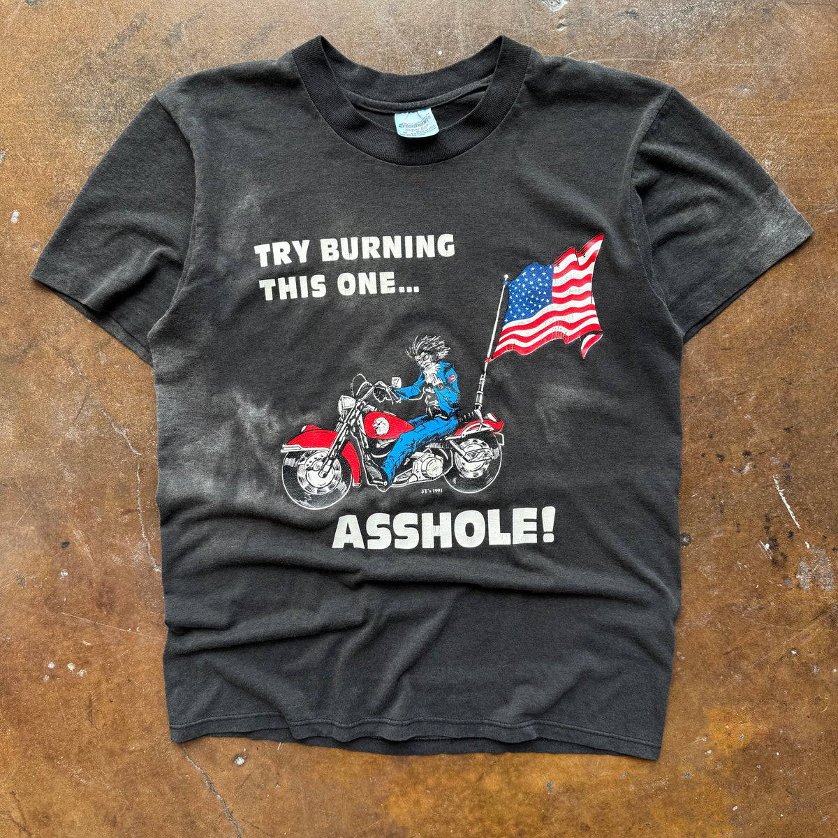 90’s Try Burning This One Tee (M)