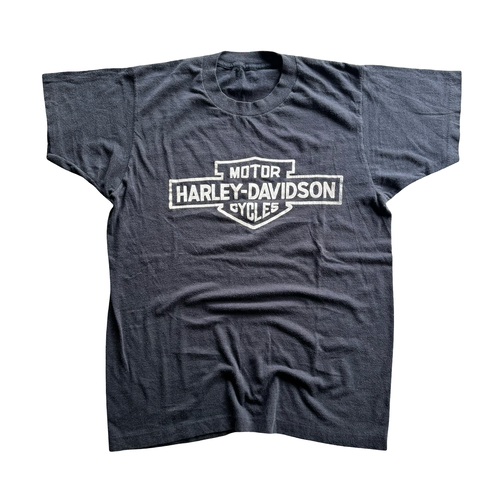 70’a Harley Emblem Essential E&M Tee Size L