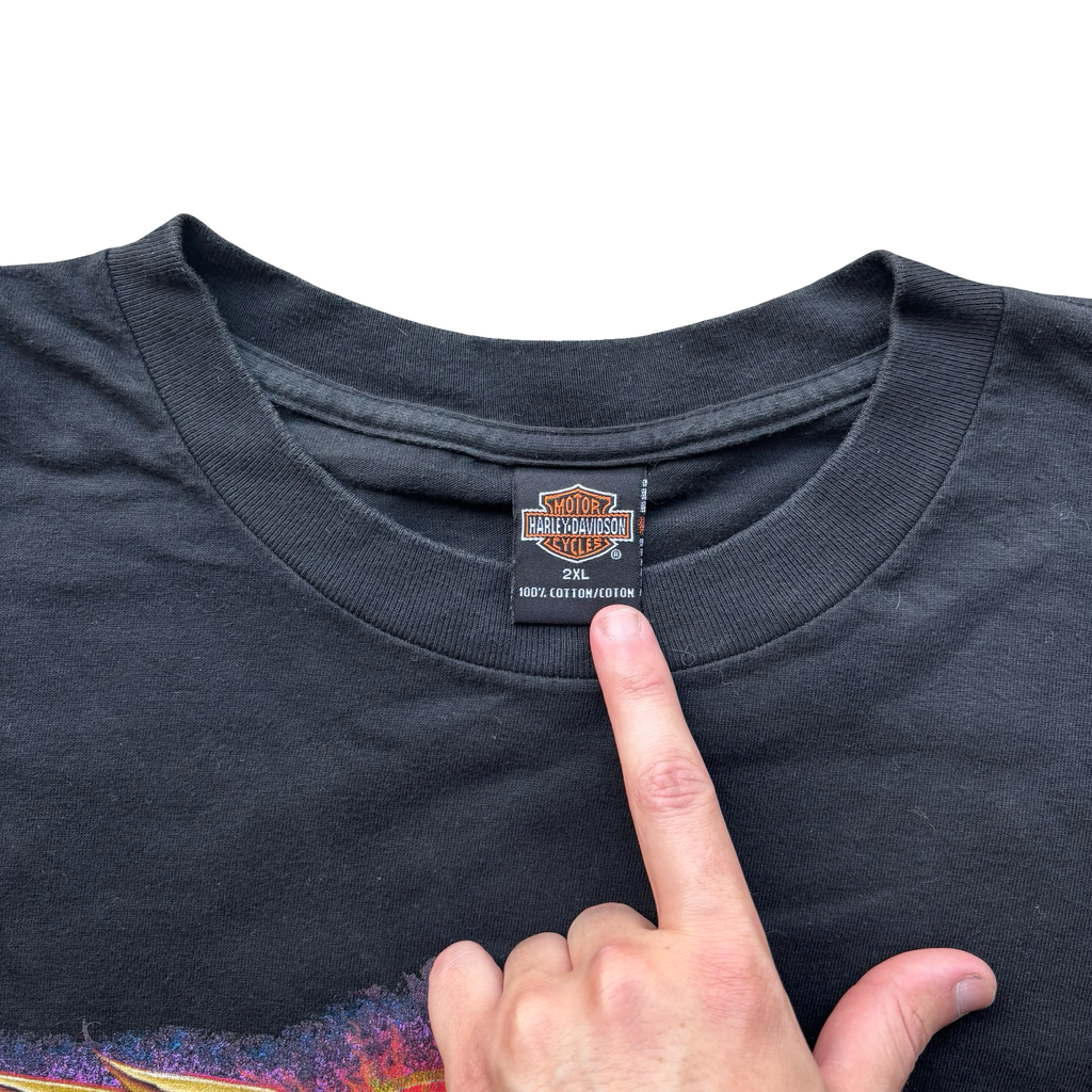 90’s Harley Flame USA Emblem Tee Size XXL