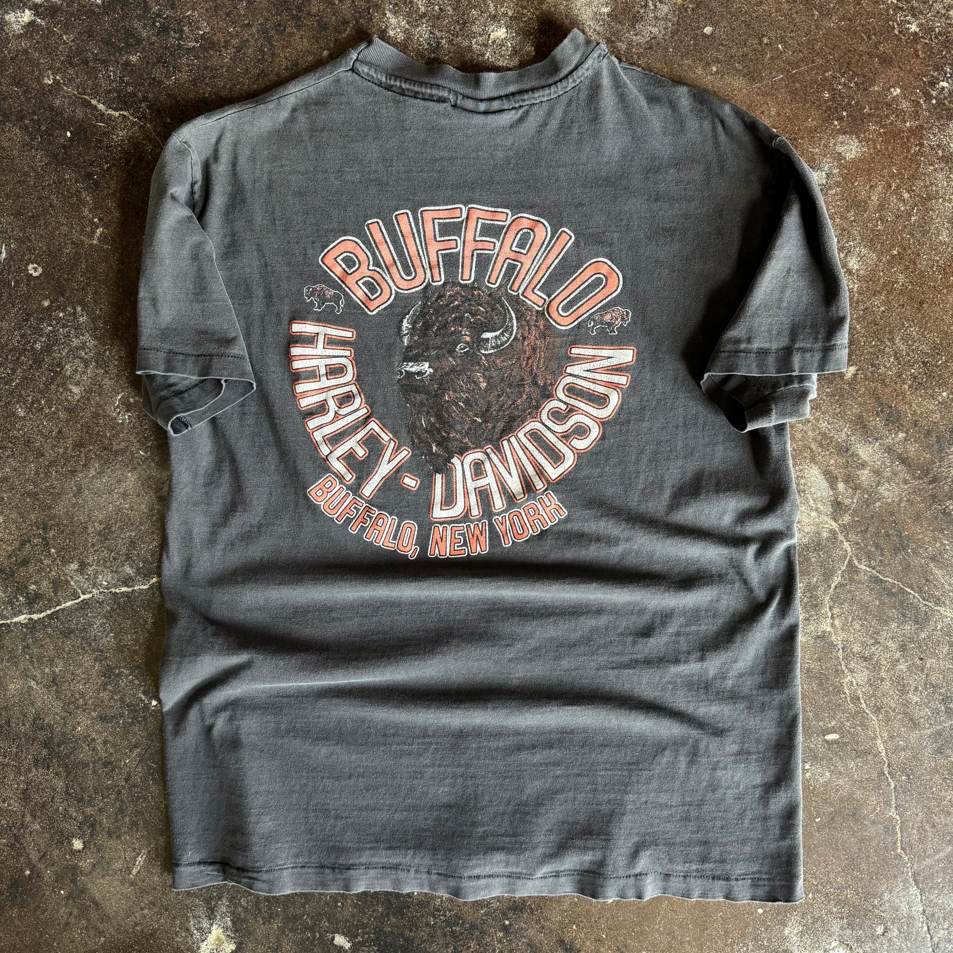 90’s Harley Looney Tunes Sun Faded NY Tee (L)