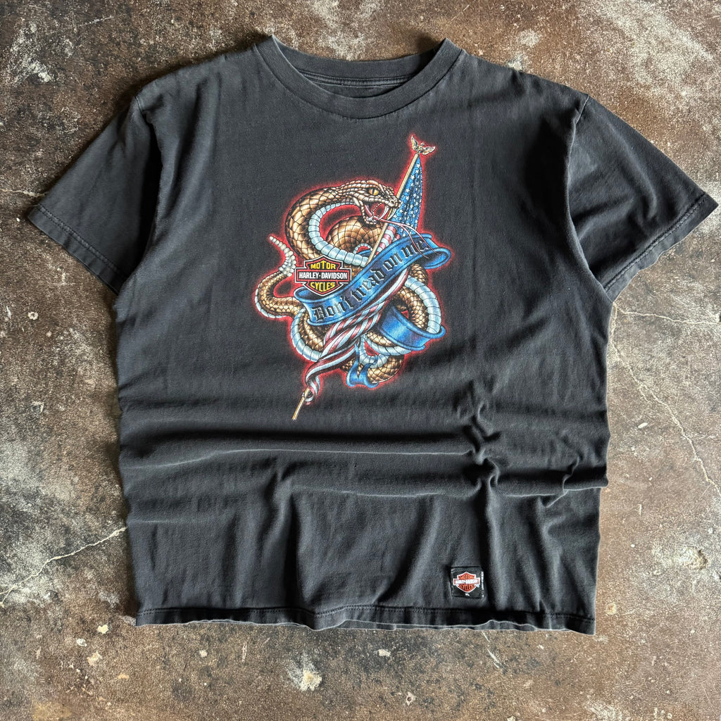 90’s Harley Don’t Tread Snake Tee (XL)