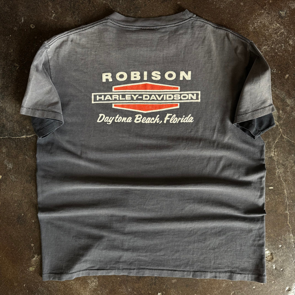 90’s Harley Sun Faded Wings Tee (XL)