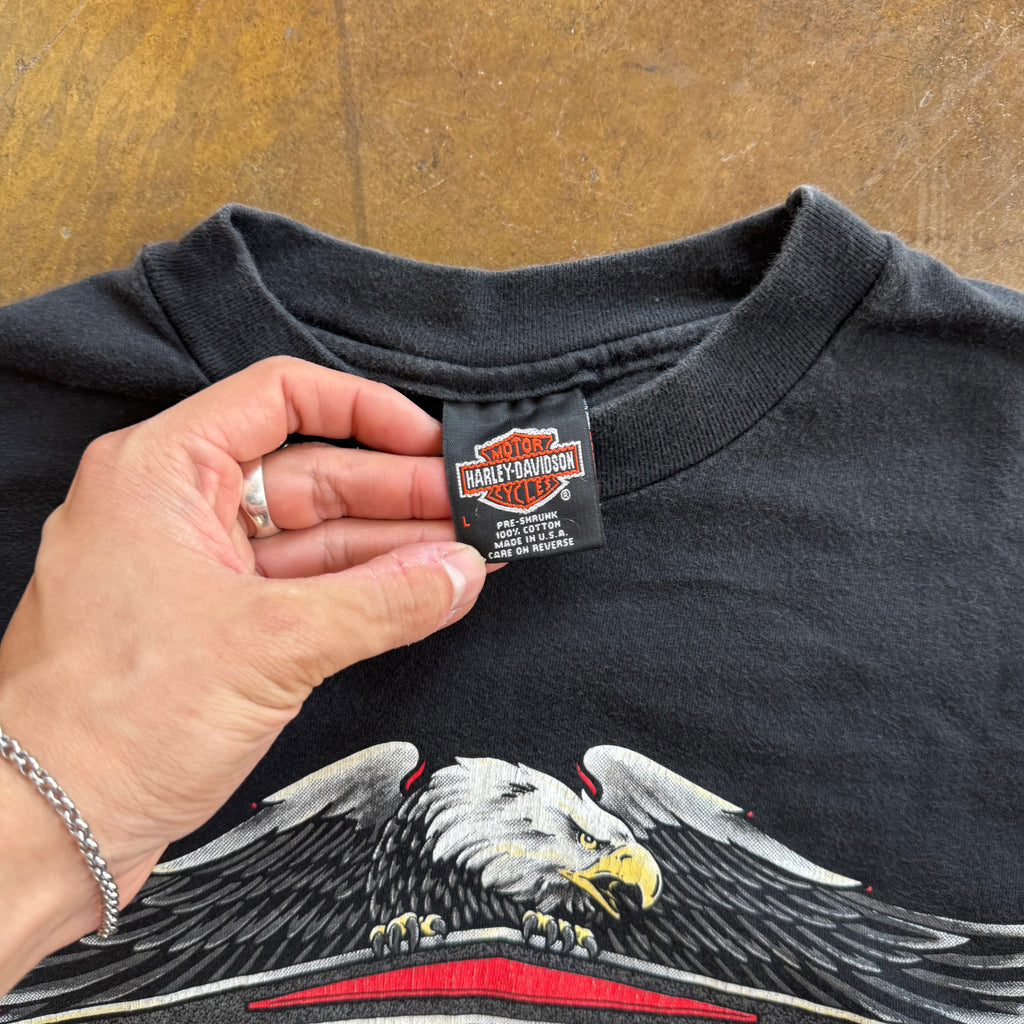 90’s Harley Eagle Emblem NC Tee (L)