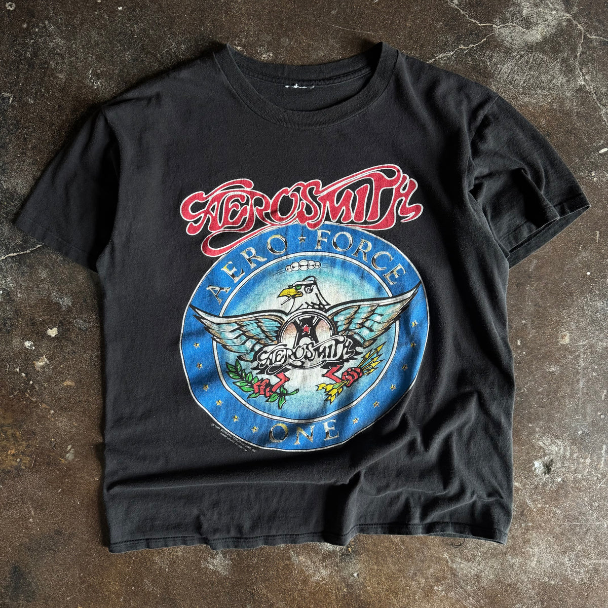 80’s Aerosmith Air Force One Tee (L)