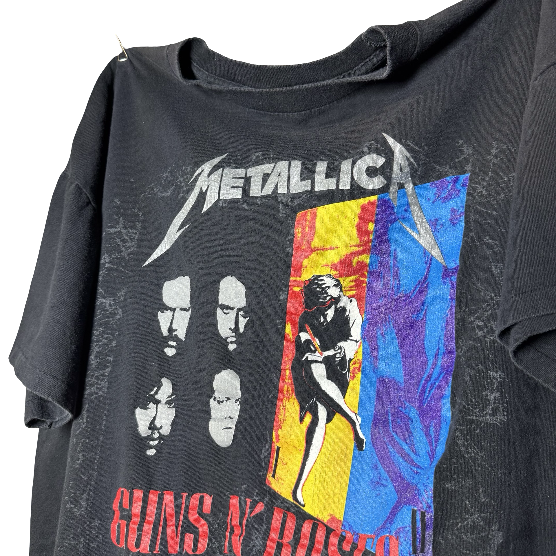 90’s Metallica GNR Faith No More Band Tee Size XL