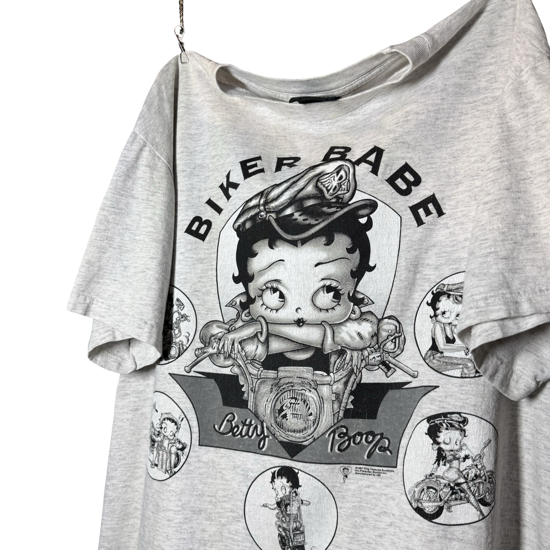 90’s Betty Boop Biker Babe Tee Size XL