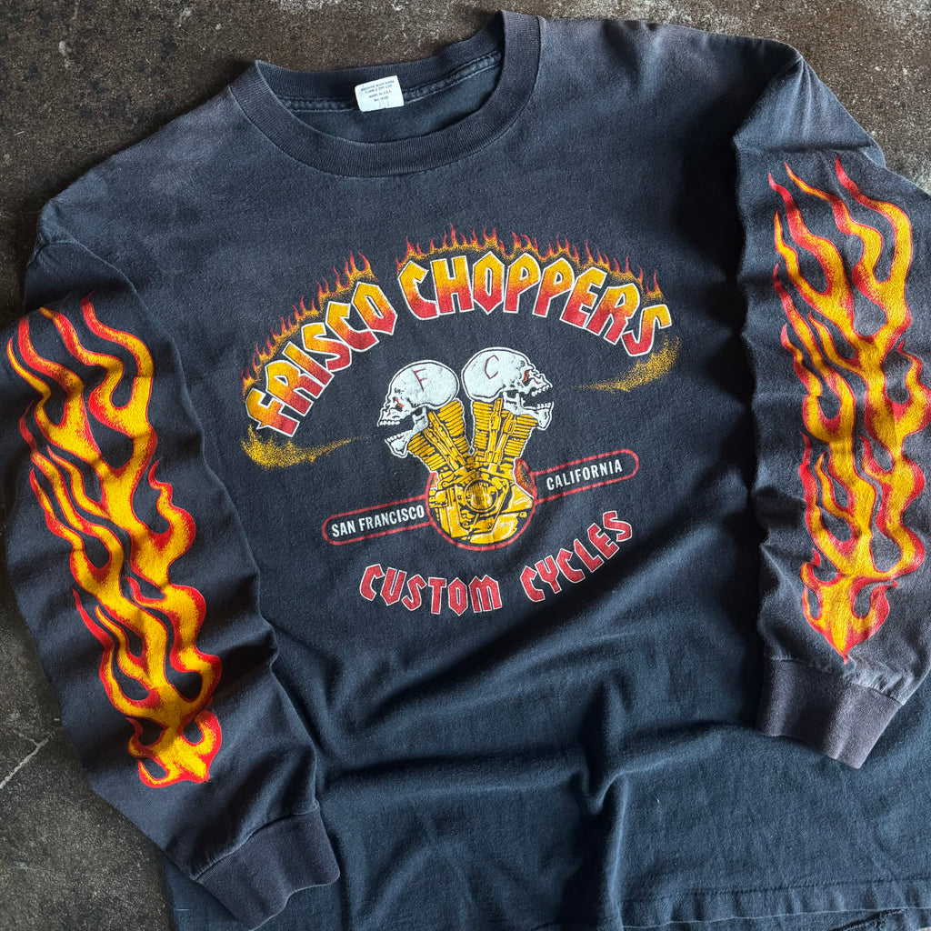 80’s Frisco Choppers Flame Long Sleeve (XL)