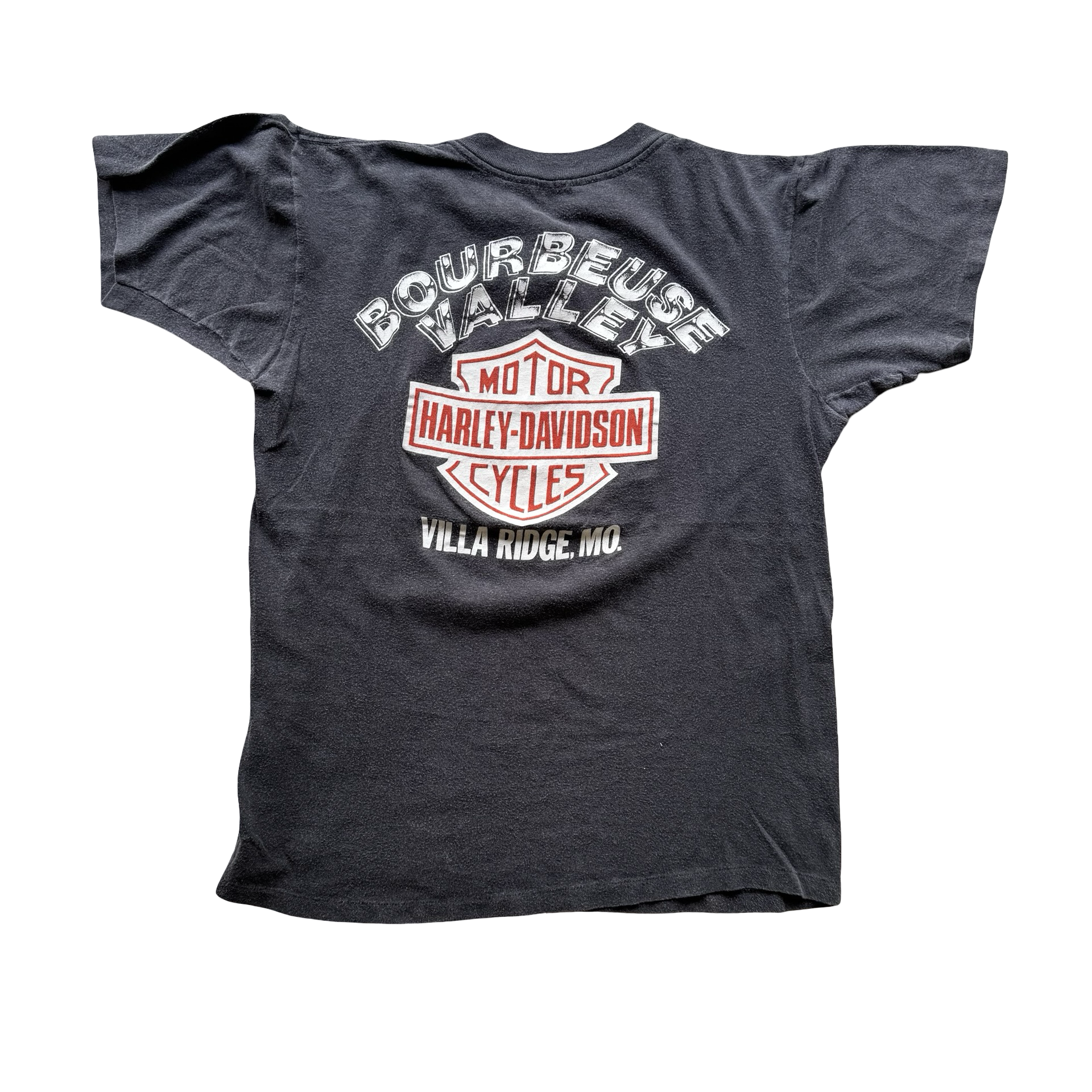 80’s Harley Davidson Bald Eagle Logo Tee Size L