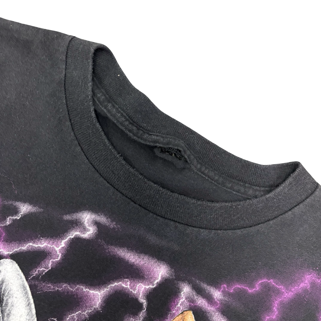 90’s Biker MILF Lightning AOP Tee Size XL