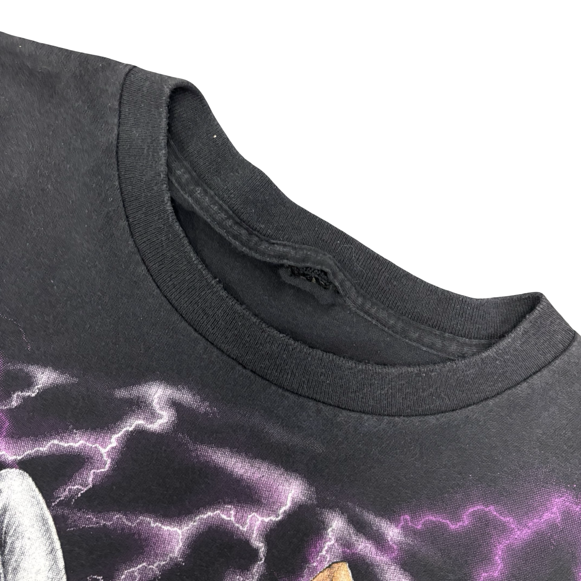 90’s Biker MILF Lightning AOP Tee Size XL