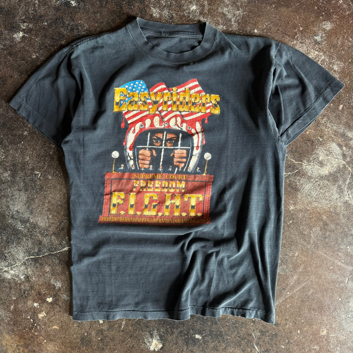 90’s Easy Riders Freedom Fight Tee (L)
