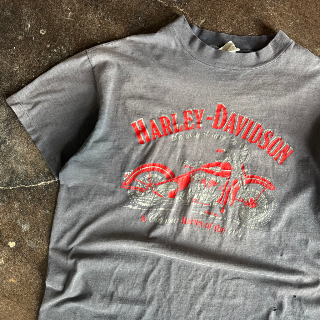 80’s Harley Cycle Recycle Sun Faded Tee (XL)