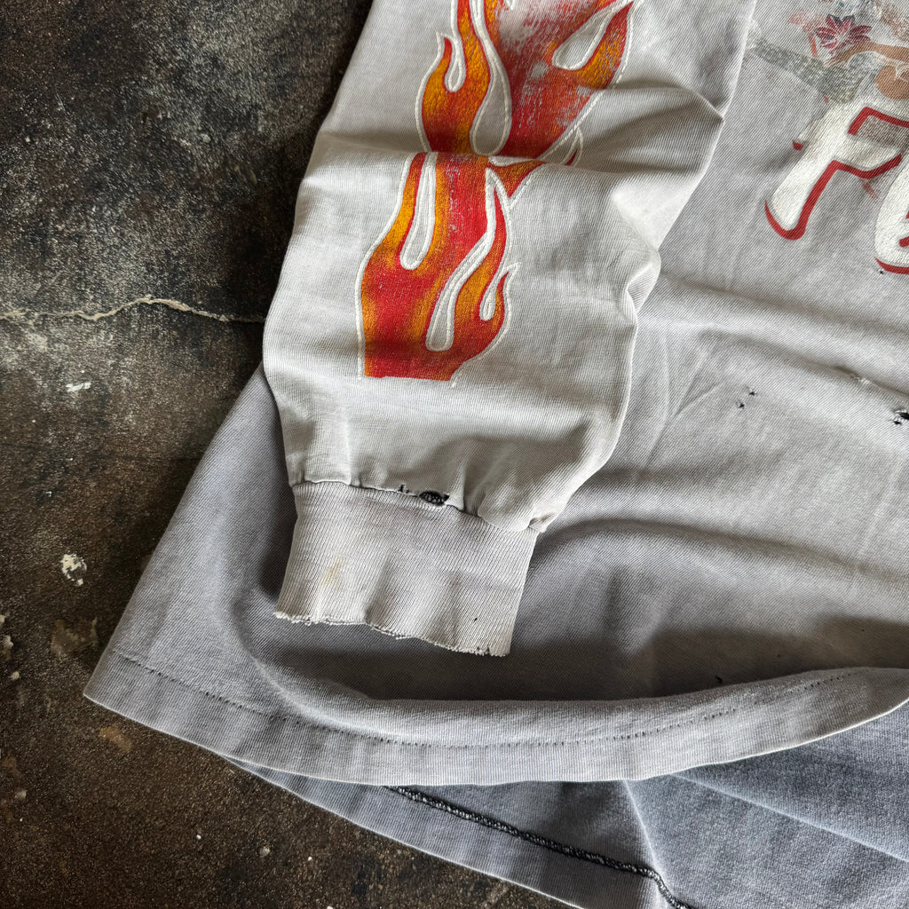 80’s Harley Flame Ball Sun Faded Longsleeve (XL)