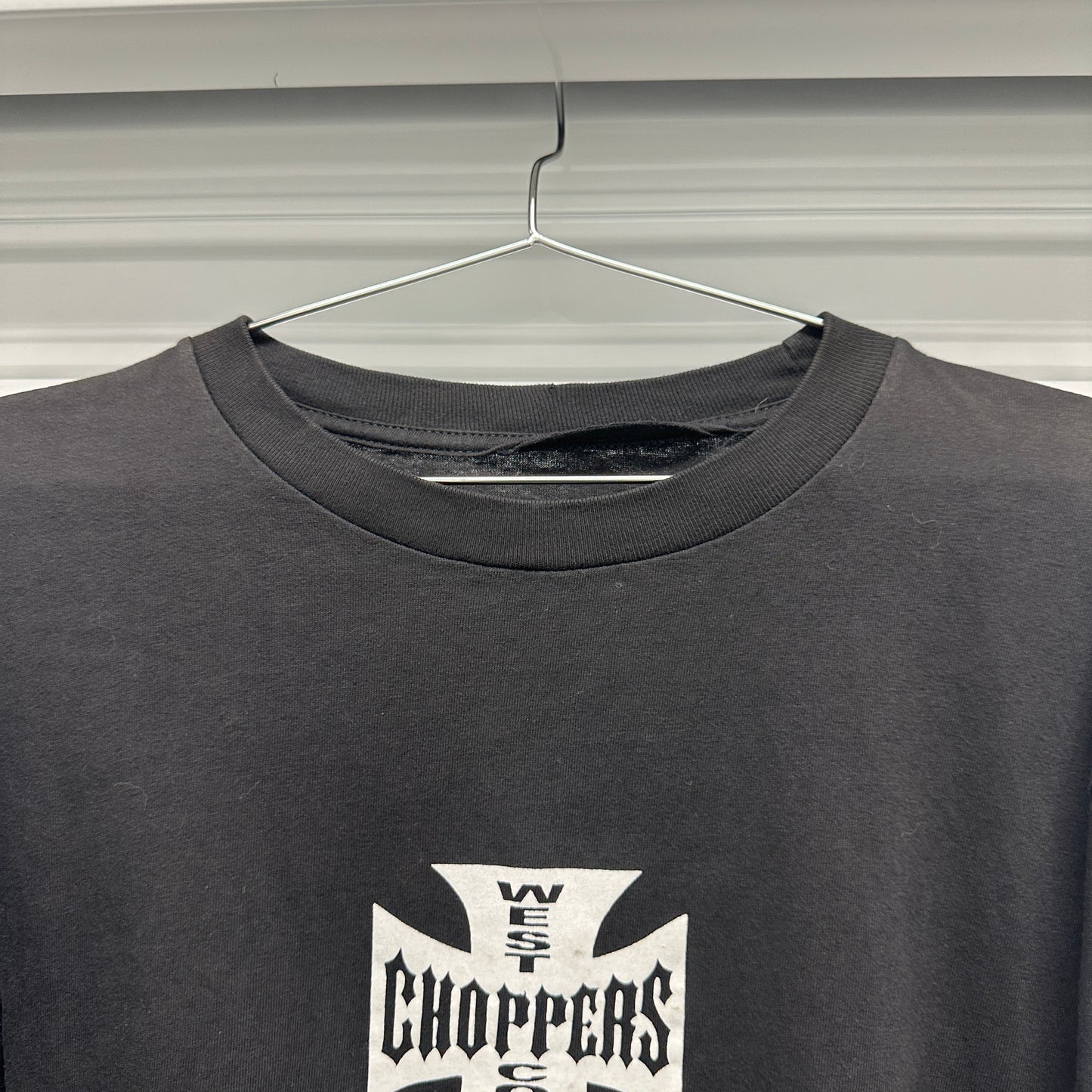 West Coast Choppers Logo Longsleeve Shirt Size L