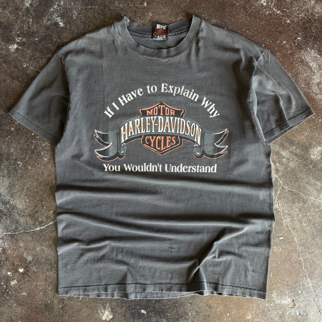 90’s Harley “You Wouldn’t Understand” Faded Tee (XL)