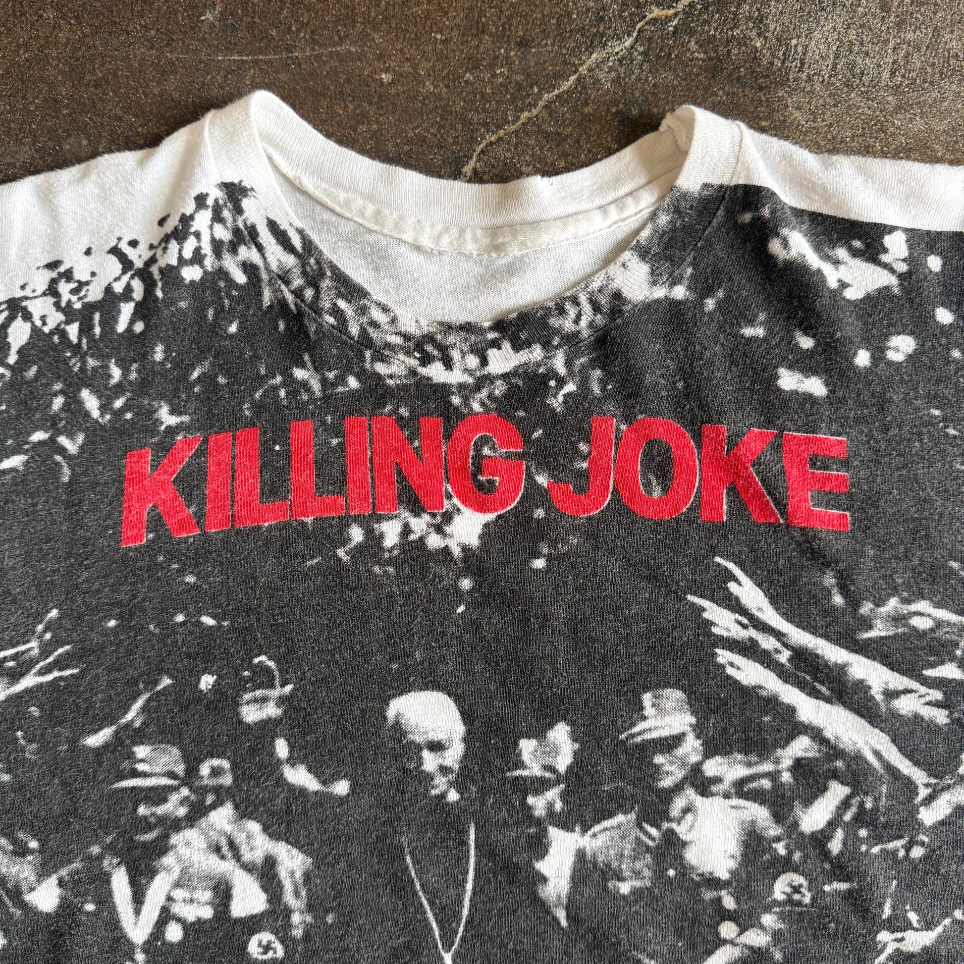 80’s Killing Joke Pope Salute Band Tee (L)