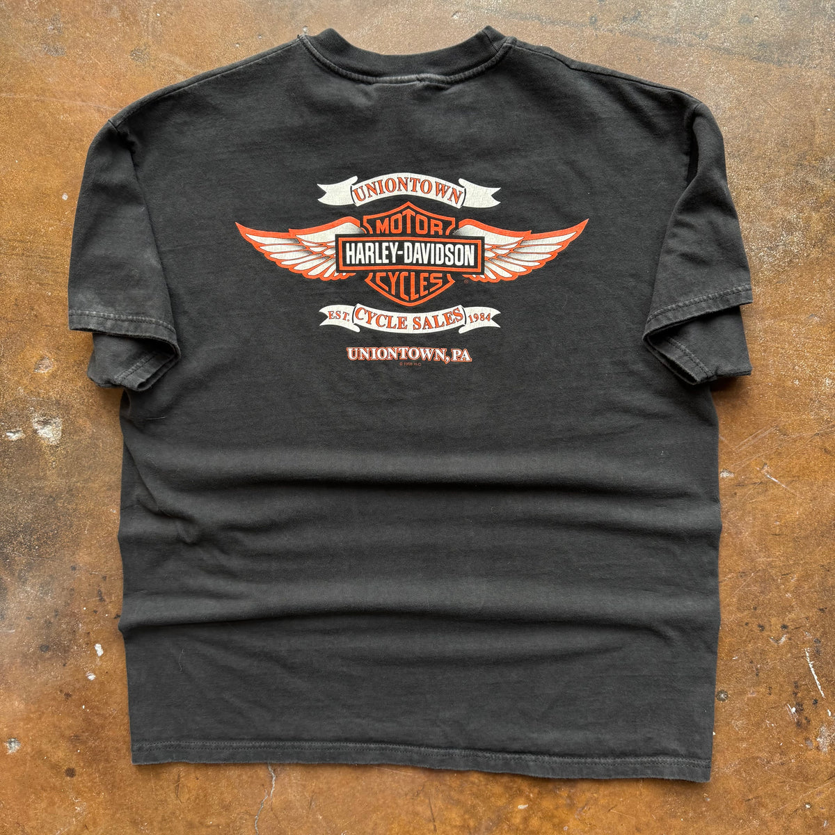 90’s Harley Flaming Eagle Tee (XL)