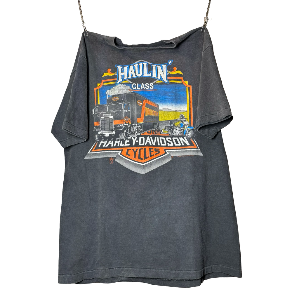 80’s Harley “Haulin’ Class” Tee Size L