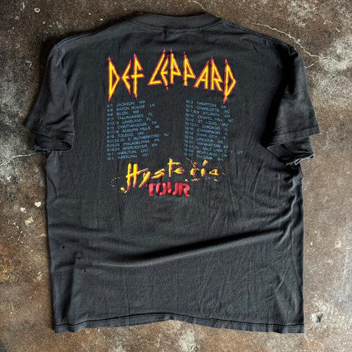 80’s Def Leppard Hysteria Tour Tee (L)