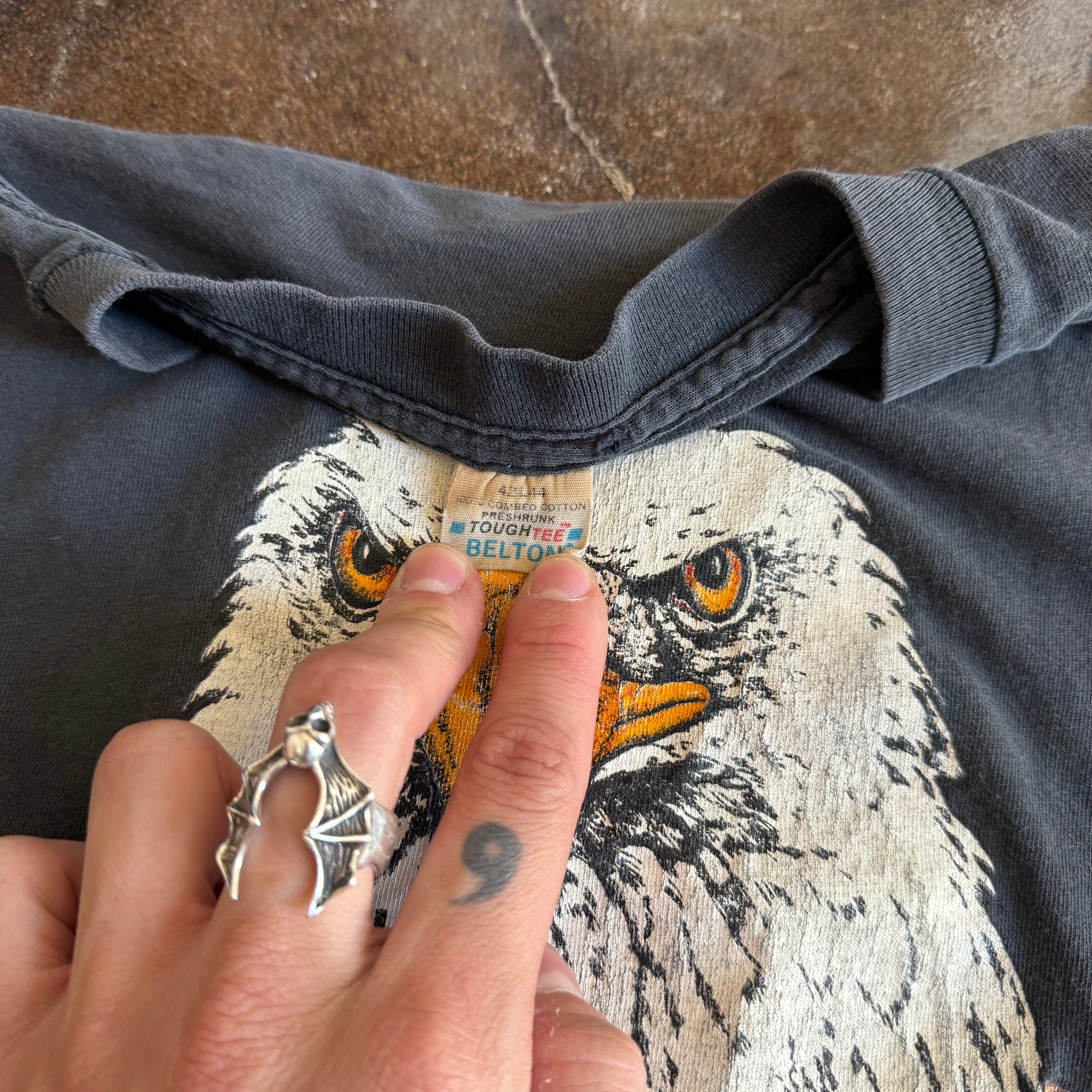 80’s Harley Specialist Eagle Tee Key West (L)