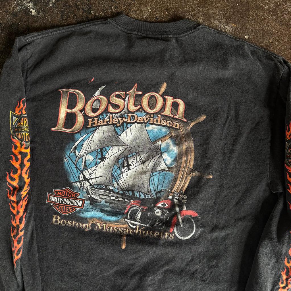 Y2K Harley Twin Flames Longsleeve (L)