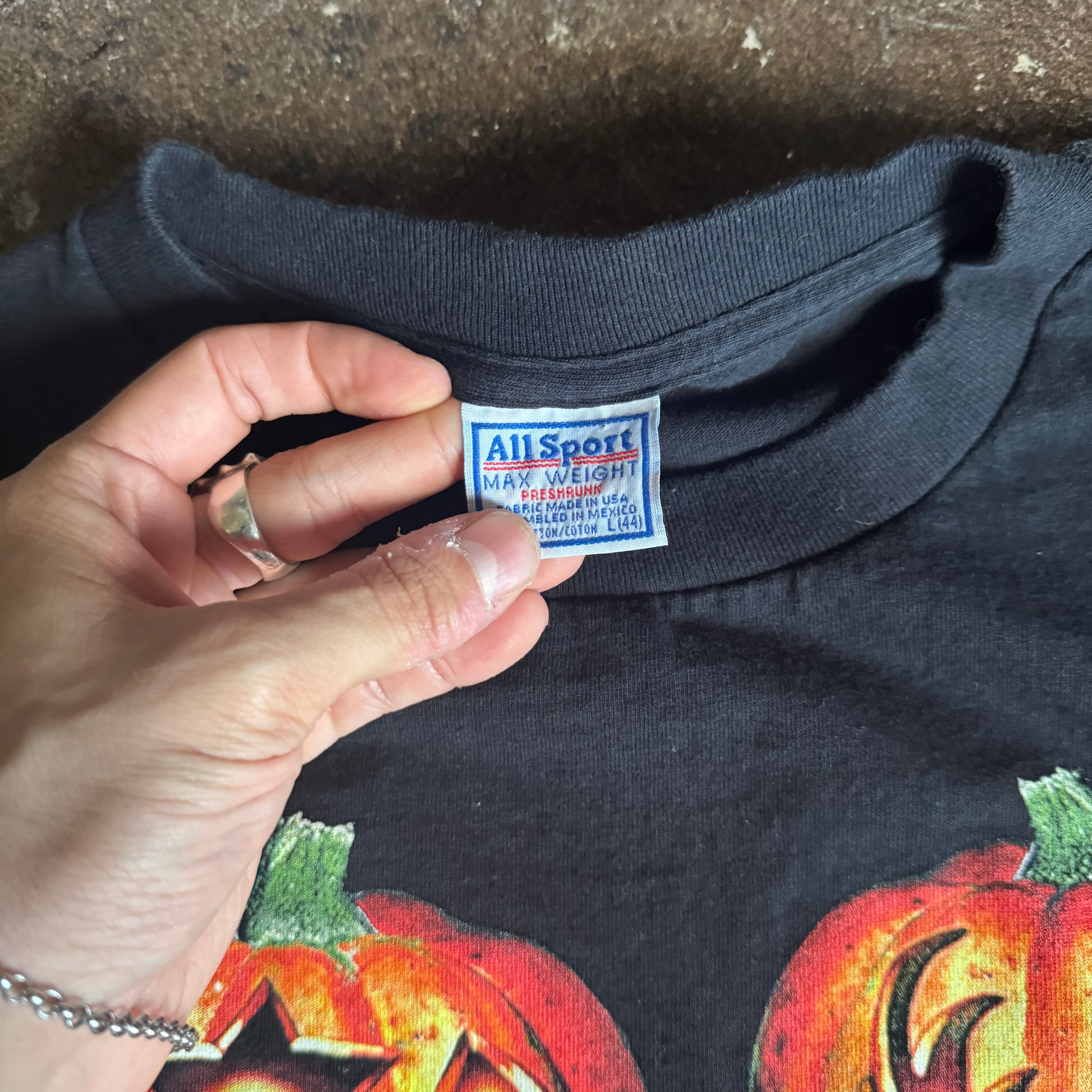 90’s Kiss Pumpkin Faces Band Tee (L)
