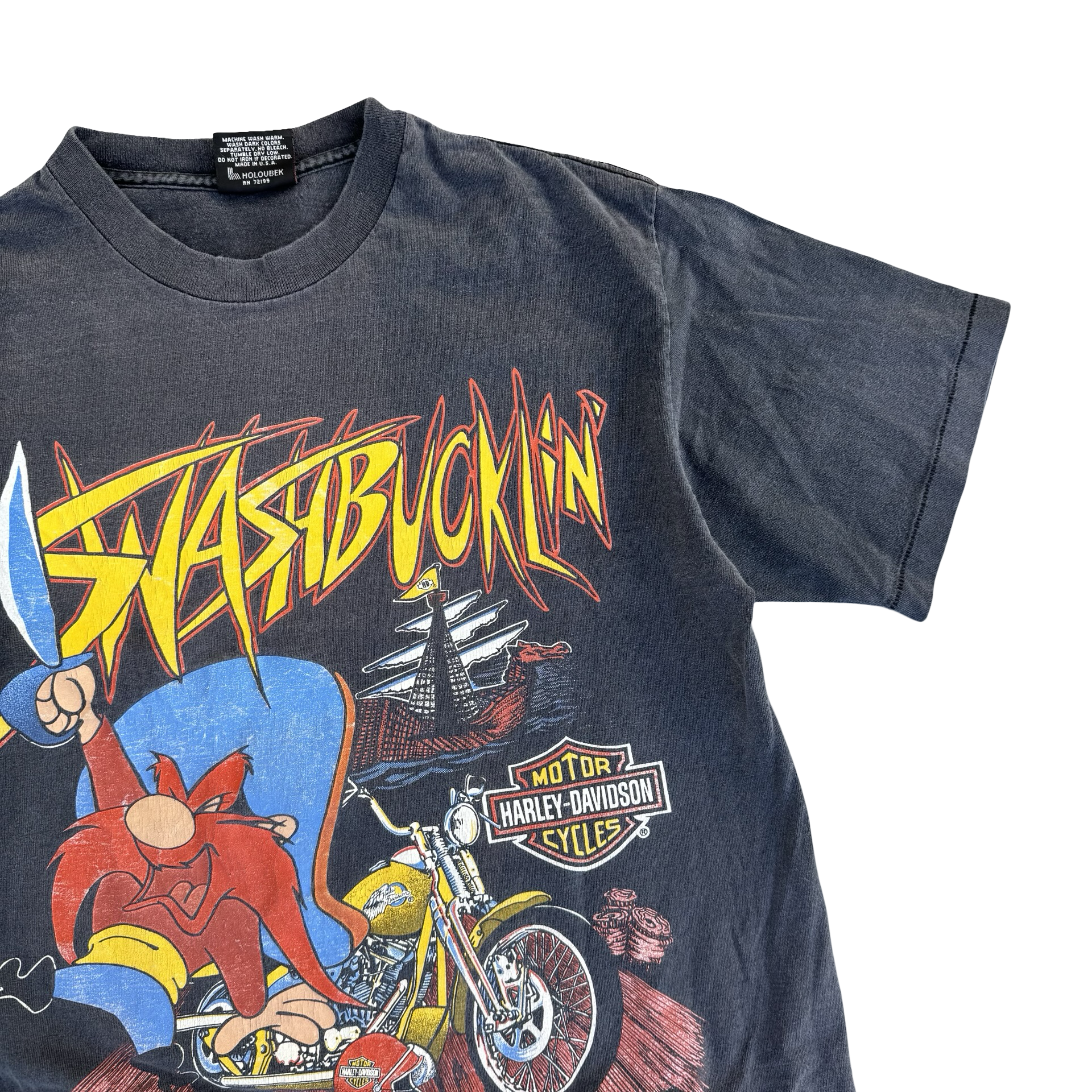 90’s Harley Yosemite Sam SwashBucklin’ Tee Size L