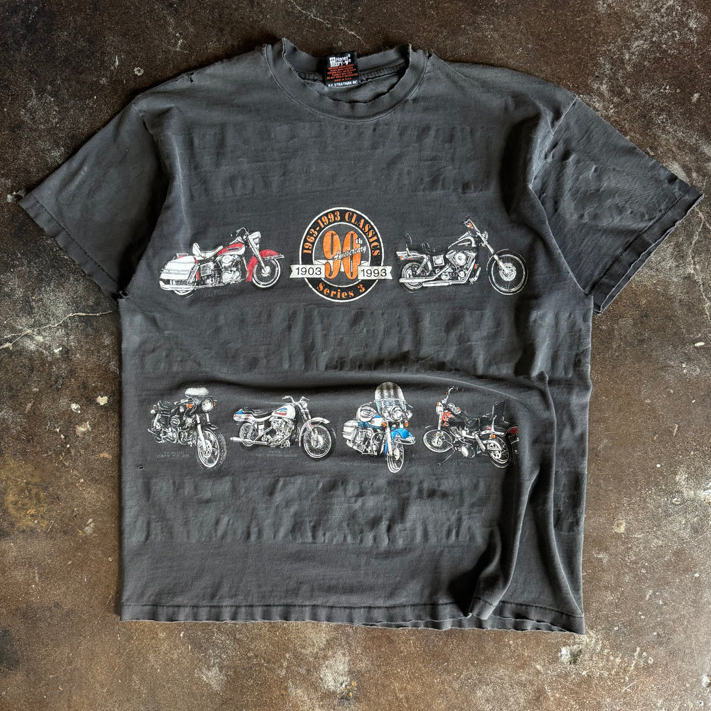 90’s Harley Faded & Distressed 90th AOP Tee (XL)